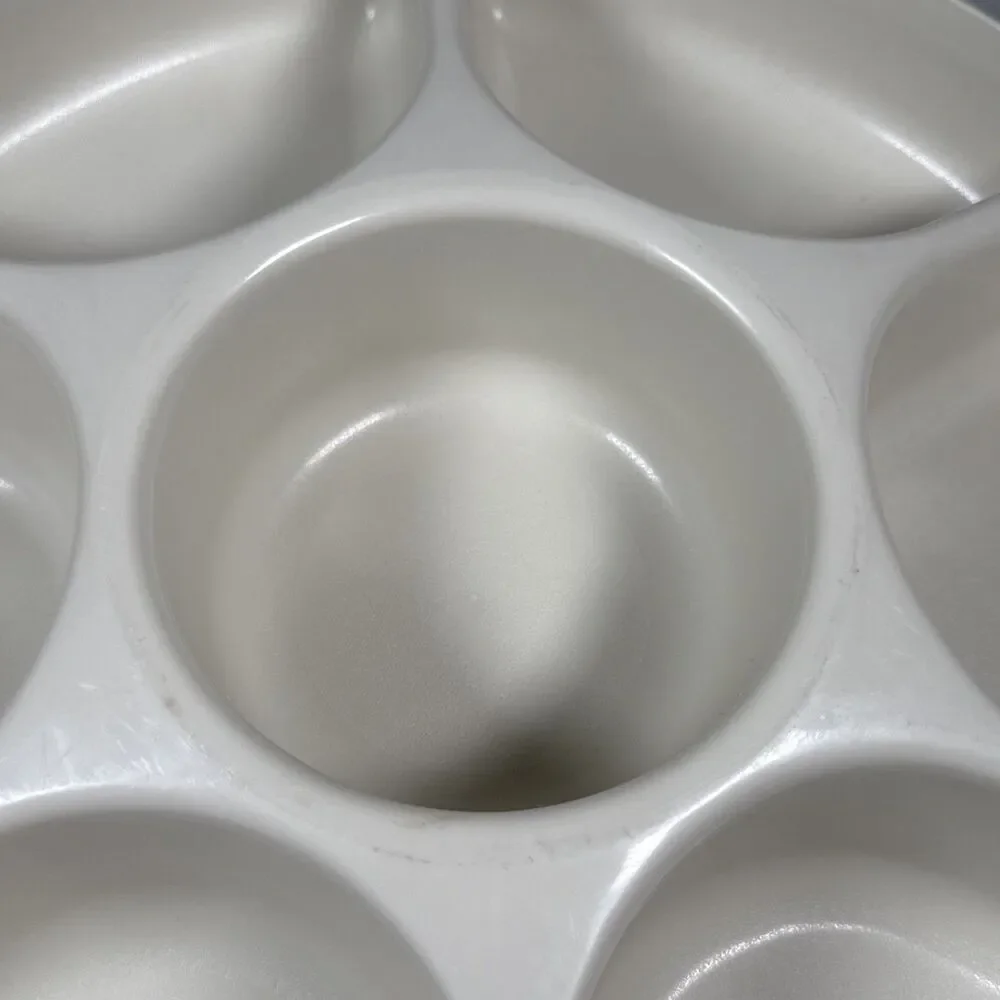 TUPPERWARE Serving Center 6-Part Divided Party Veggie Snack & Dip Tray 1665 1667